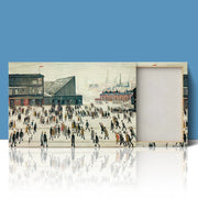 LS Lowry Going To The Match Painting